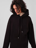 Brushed-Back Oversized Hoodie