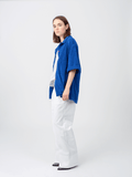Short-sleeve Terry Overshirt