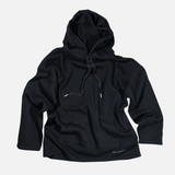 Brushed-Back Oversized Hoodie