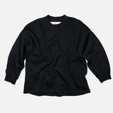 Brushed-Back Oversized Sweatshirt