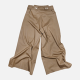 Cropped Wide Leg Trouser