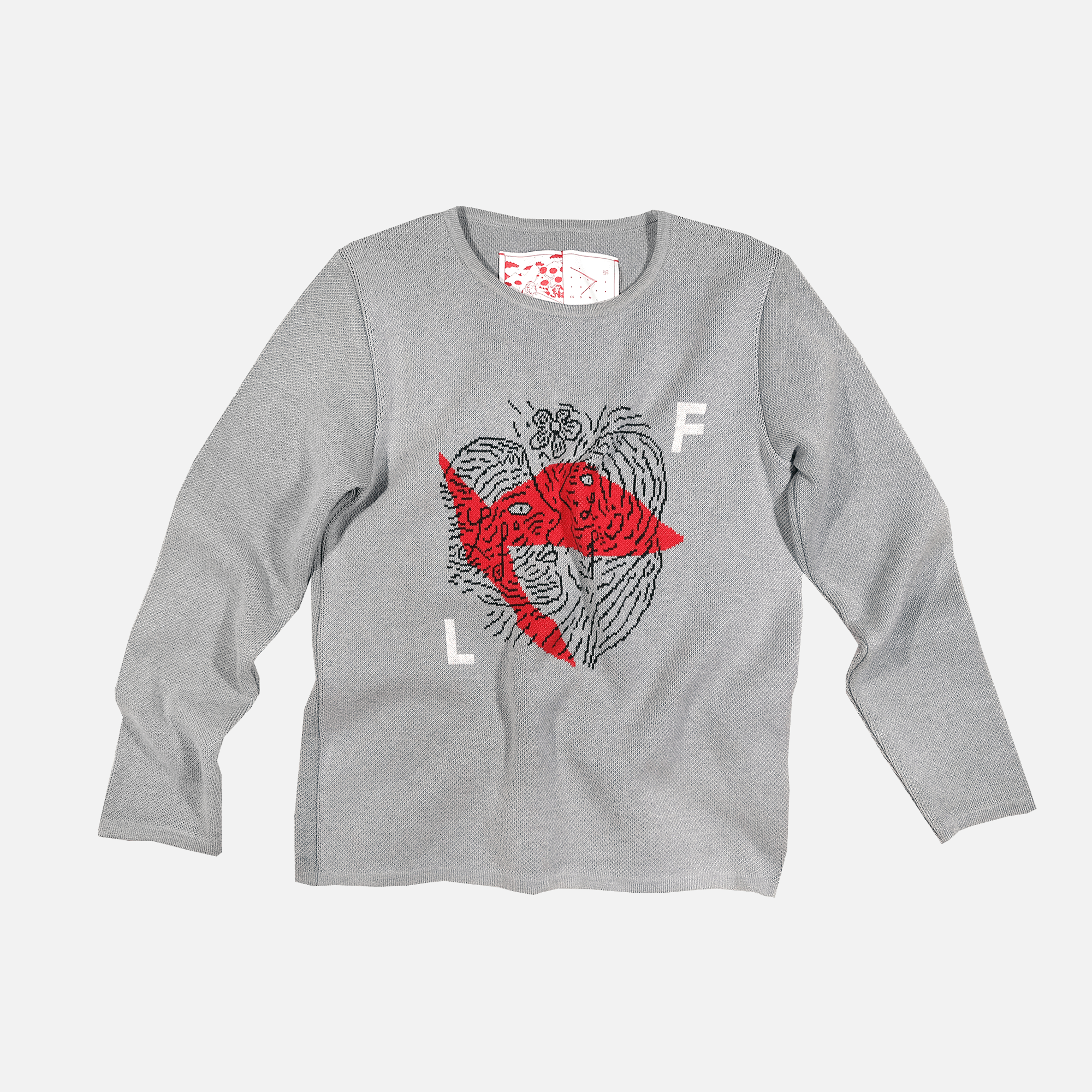 Signature Illustration Knitted Sweater